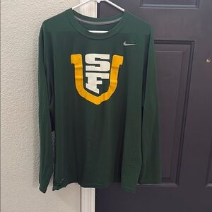 Nike San Francisco Forest Green Long Sleeve with Yellow Emblem